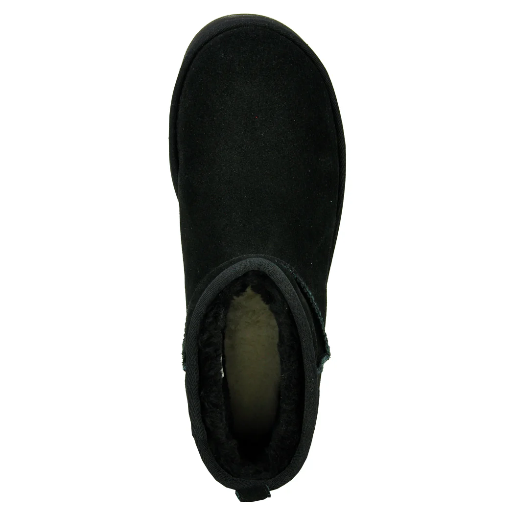 Classic Ultra Mini Platform Suede Platform Ankle Bootie - Image 3