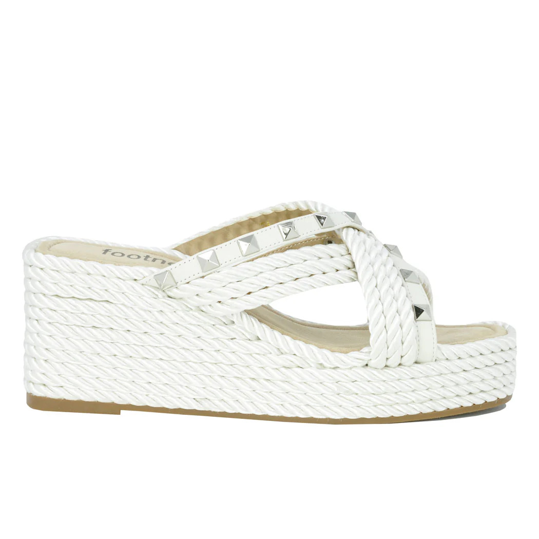 Clem Rope Studded Wedge Slide - Image 2