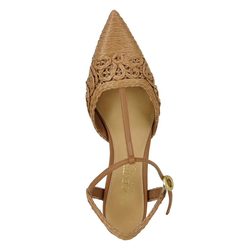 Cline Raffia TStrap Heel - Image 3