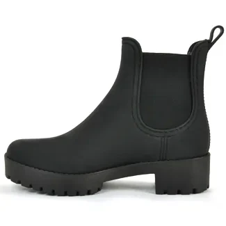 Cloudy Matte Rubber Rain Bootie - Image 4