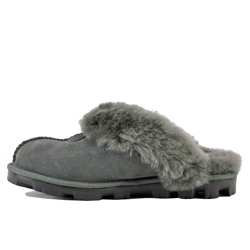 Coquette Suede Fur Lined Mule - Image 4