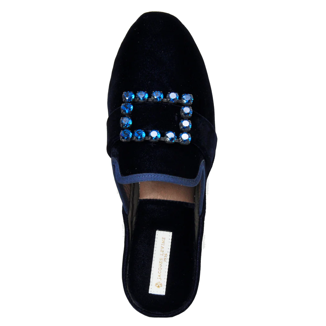Crystal Velvet Jewel Slipper - Image 3