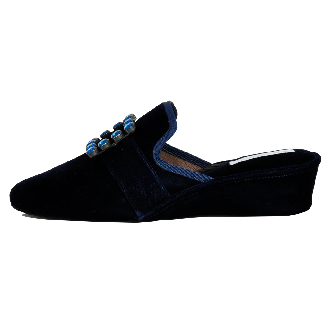 Crystal Velvet Jewel Slipper - Image 4