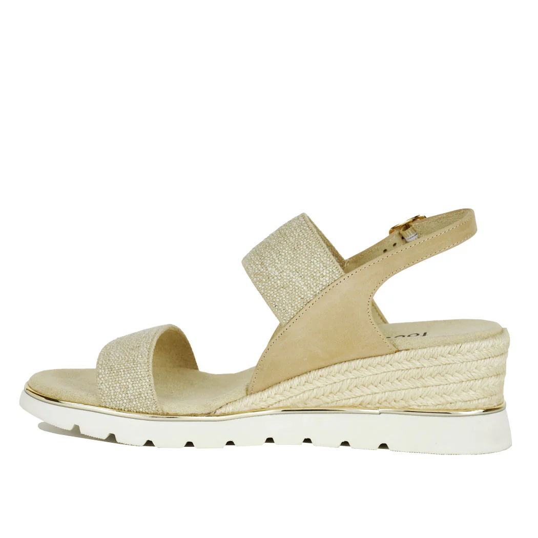 Cybele Elastic Wedge Espadrille Sandal - Image 4