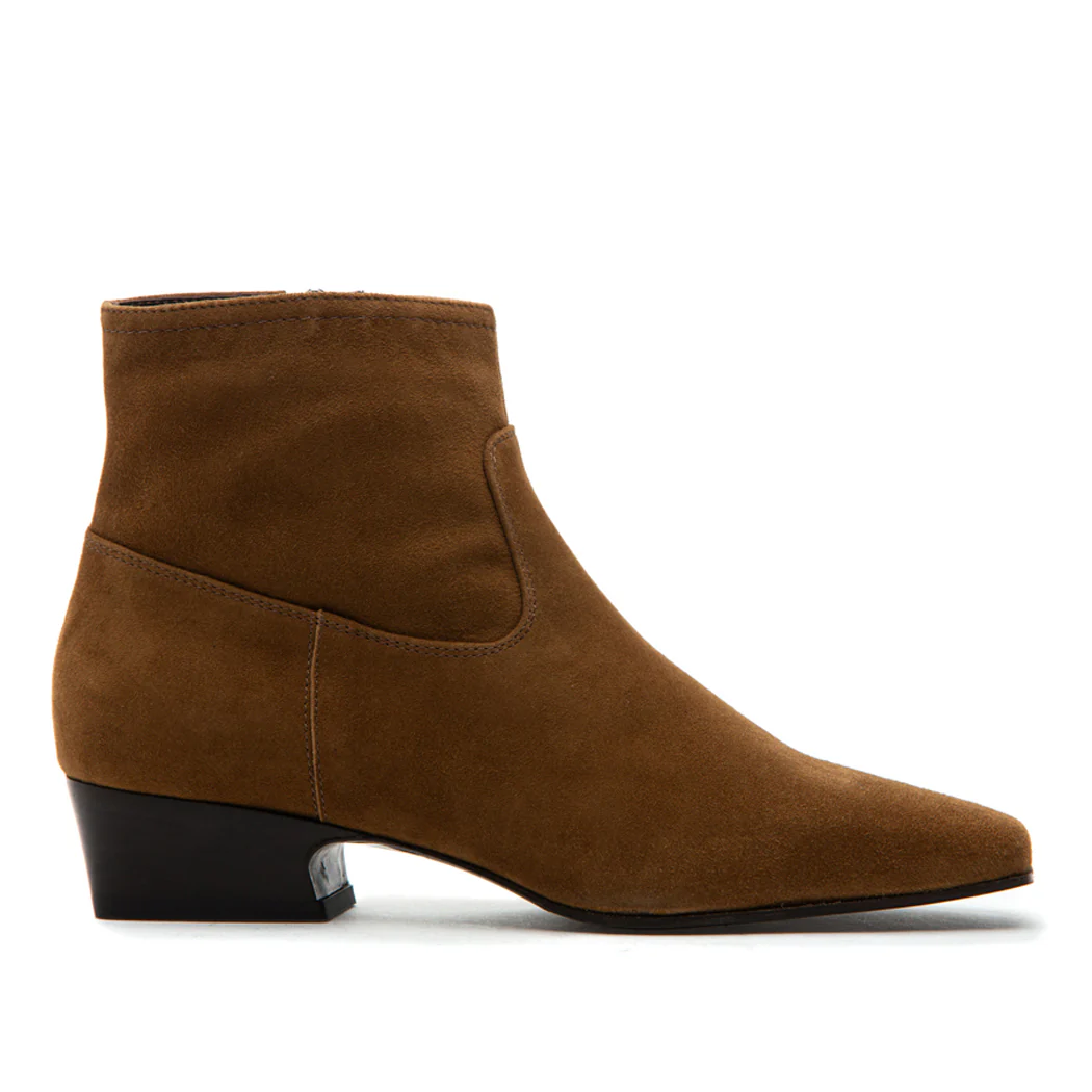 Daisy Suede Flat Boot - Image 2