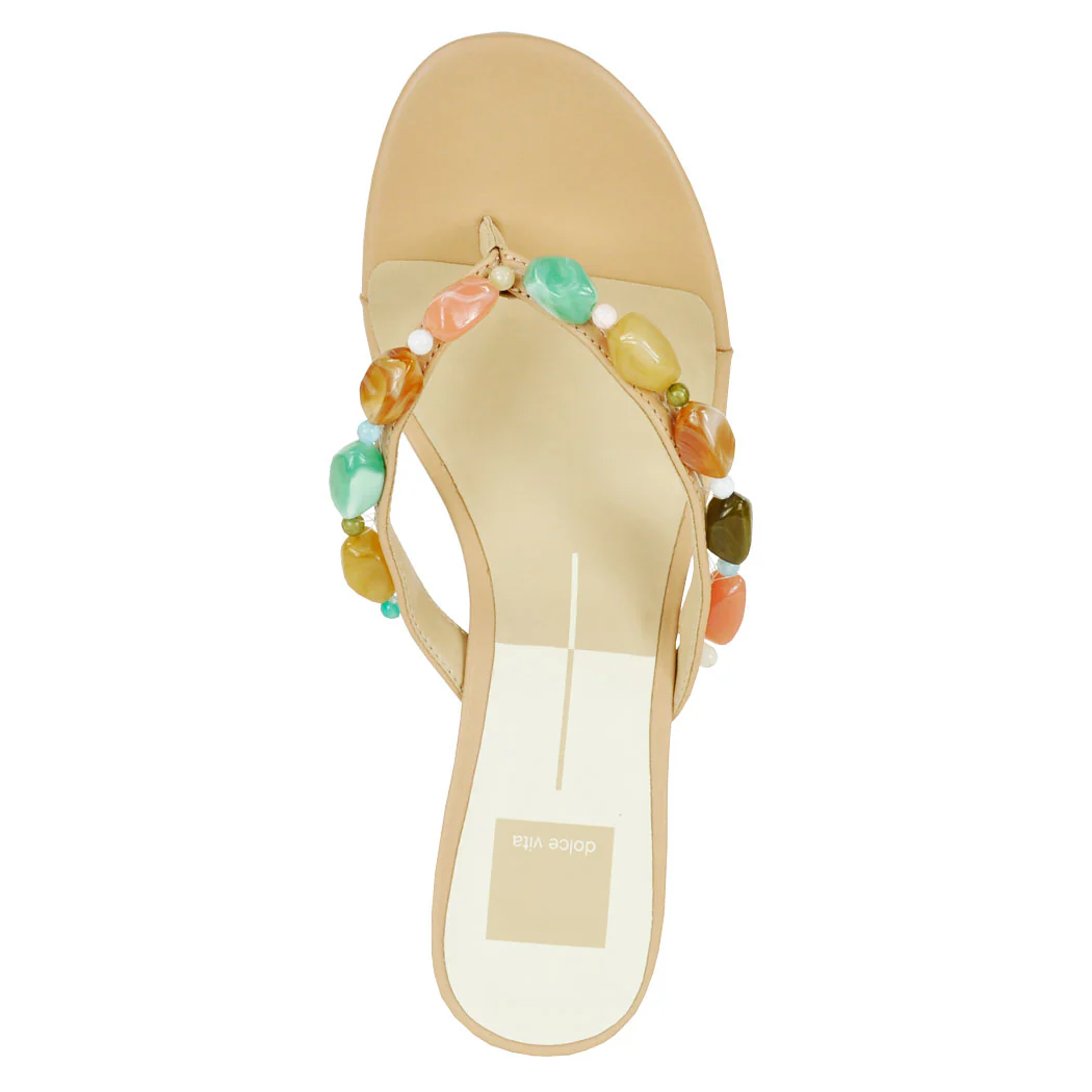 Daksie Jeweled Thong Heel - Image 3