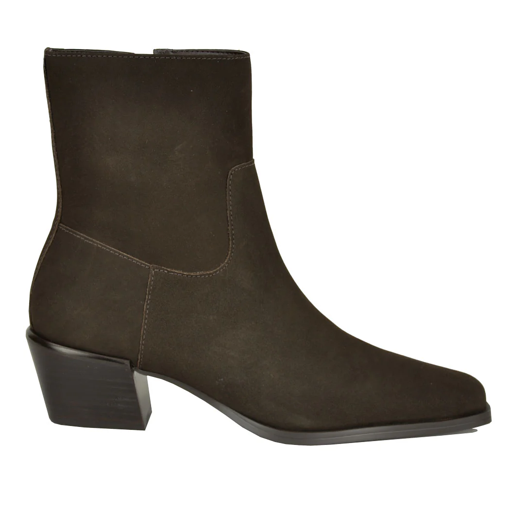 Daney Suede Heel Boot - Image 2