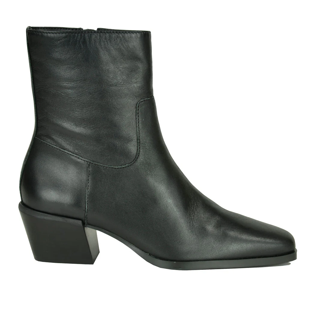 Daney Leather Heel Boot - Image 2