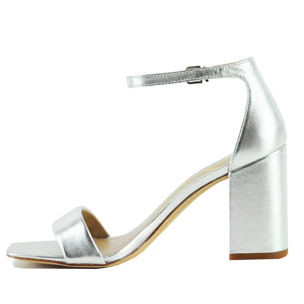 Daniella Leather Block Heel Sandal - Image 4