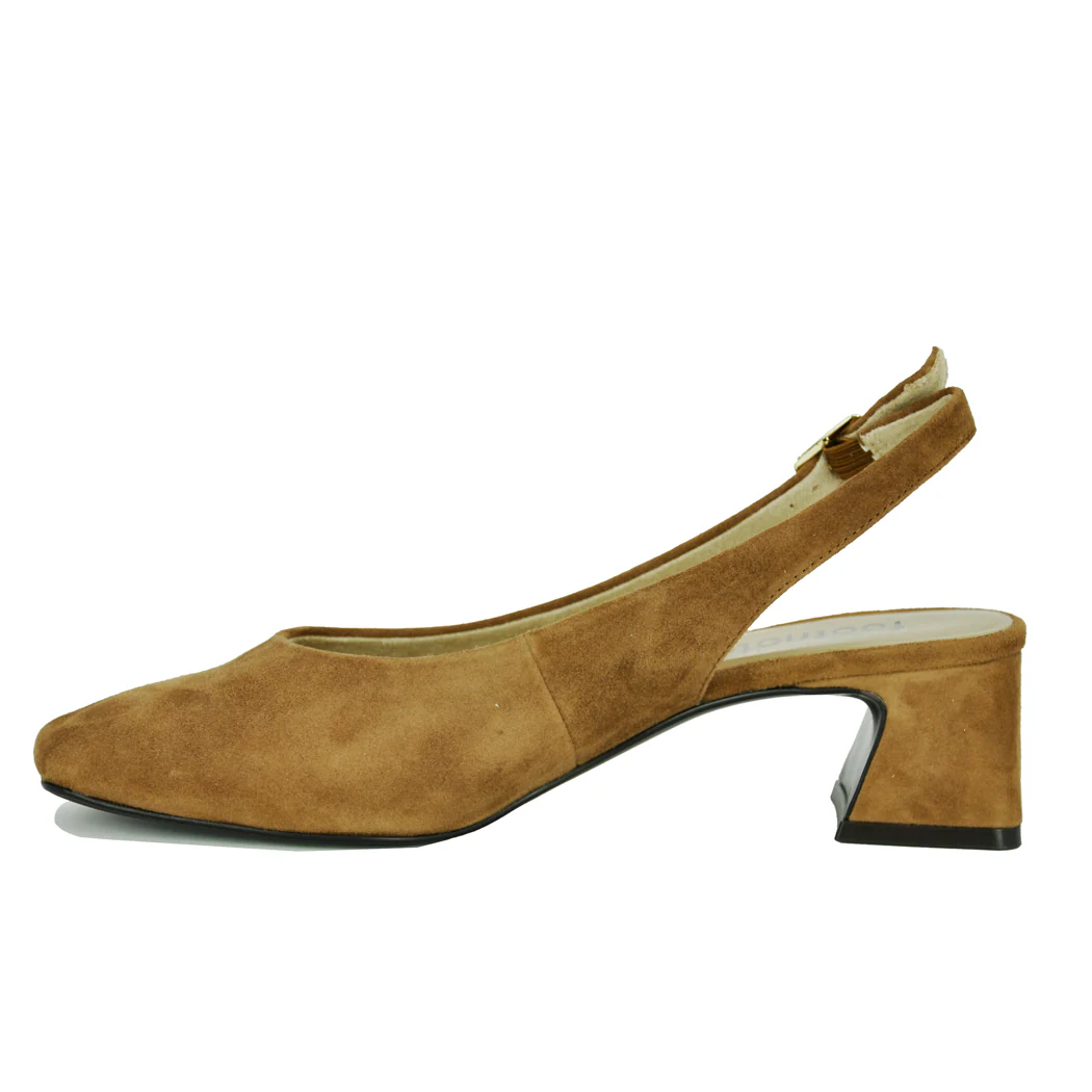 Darsy Suede Heel Slingback - Image 4