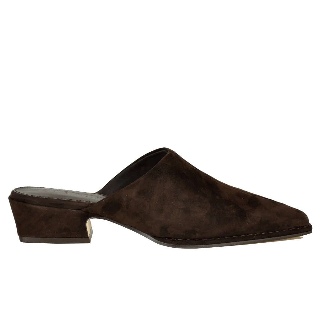 Dessa Suede Heel Mule - Image 2