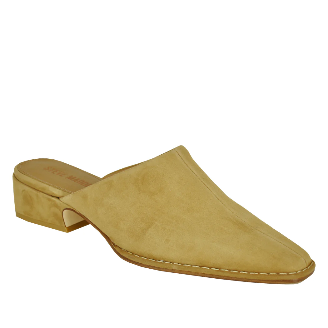 Dessa Suede Heel Mule