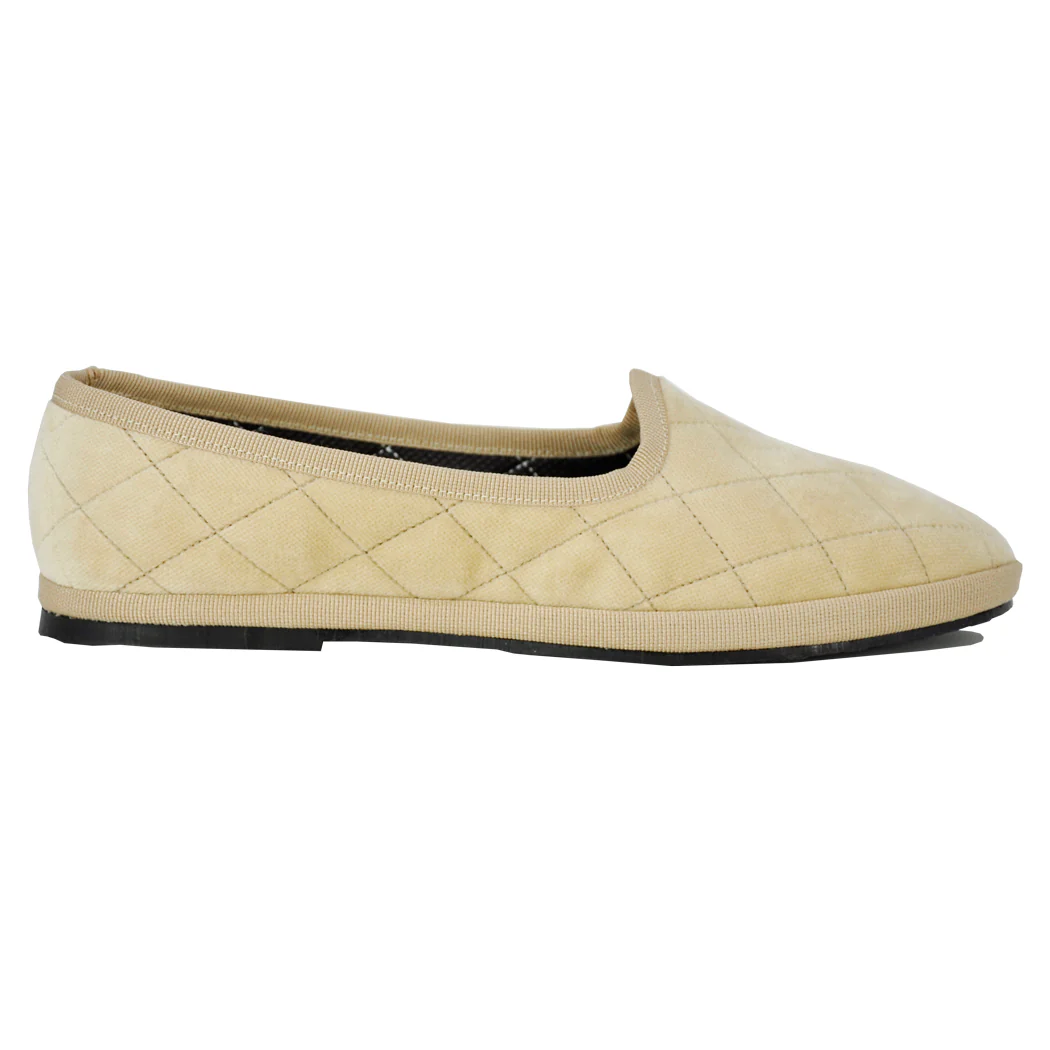 Diane Velvet Closed Flat Slipper - Image 2