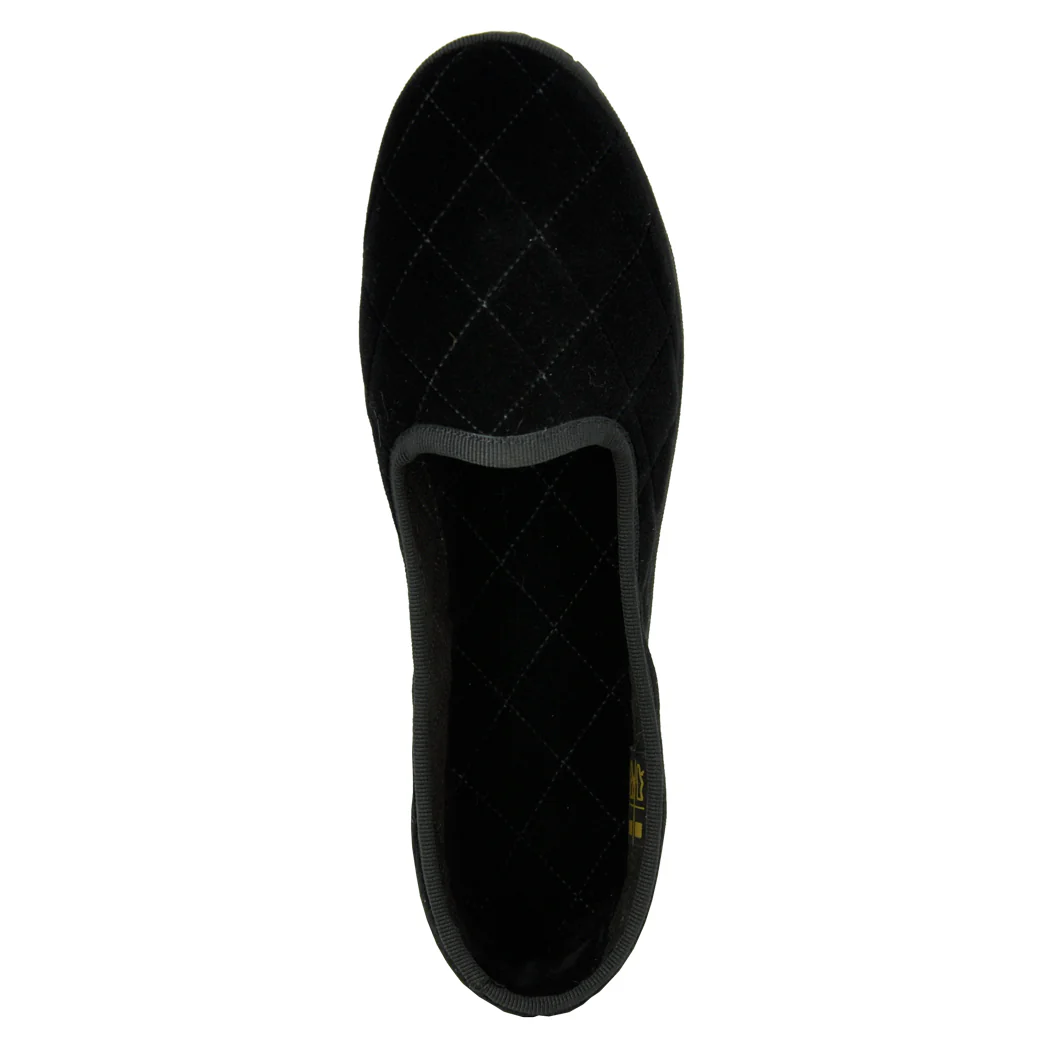 Diane Velvet Closed Flat Slipper - Image 3