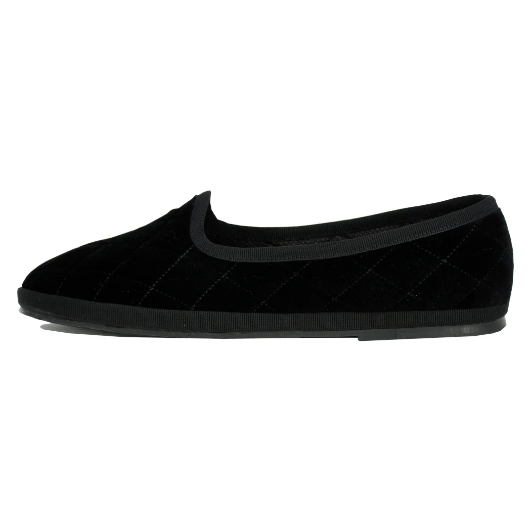 Diane Velvet Closed Flat Slipper - Image 4