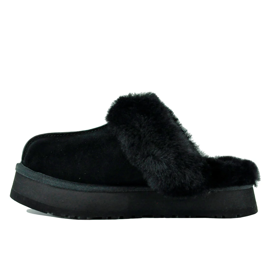 Disquette Fur Lined Platform Mule - Image 4