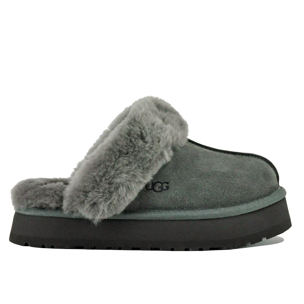Disquette Fur Lined Platform Mule - Image 2