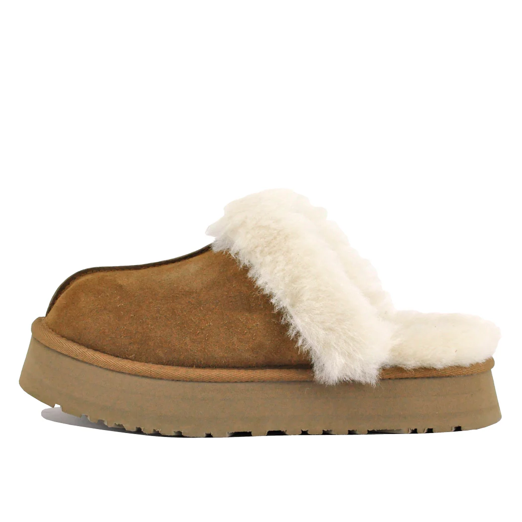 Disquette Fur Lined Platform Mule - Image 2