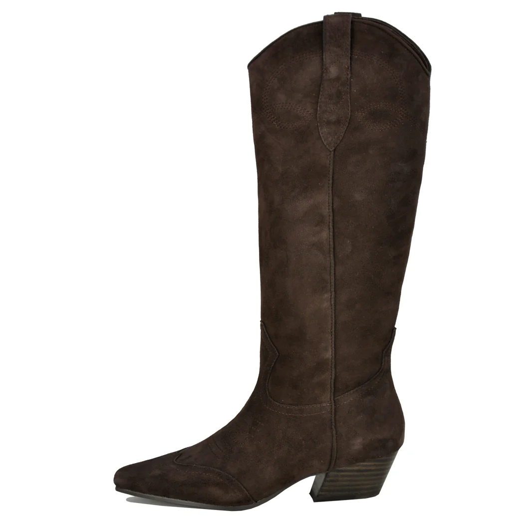 Dollie Suede Western Boot - Image 4