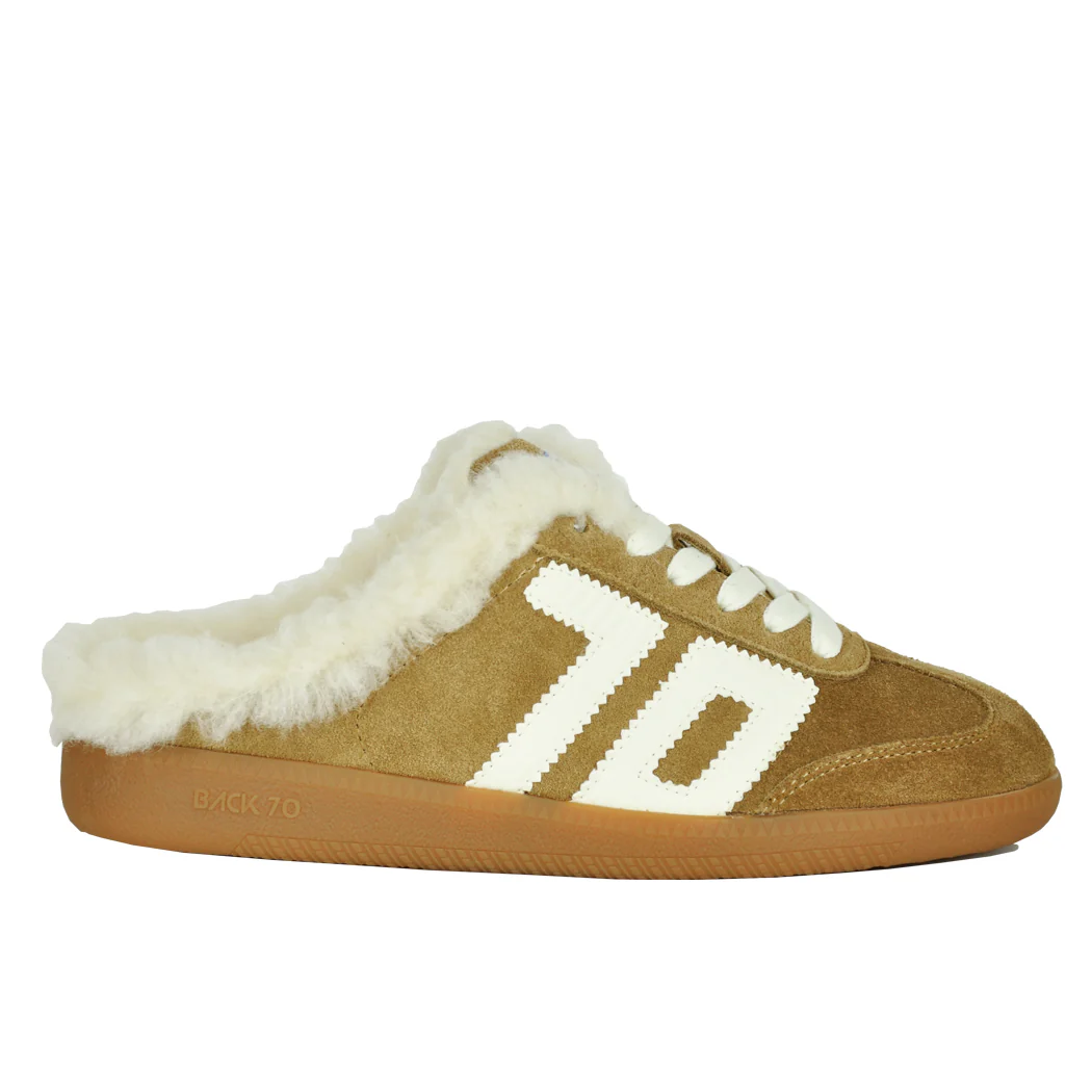 Easter-F1210 Fur Suede Sneaker Mule - Image 2