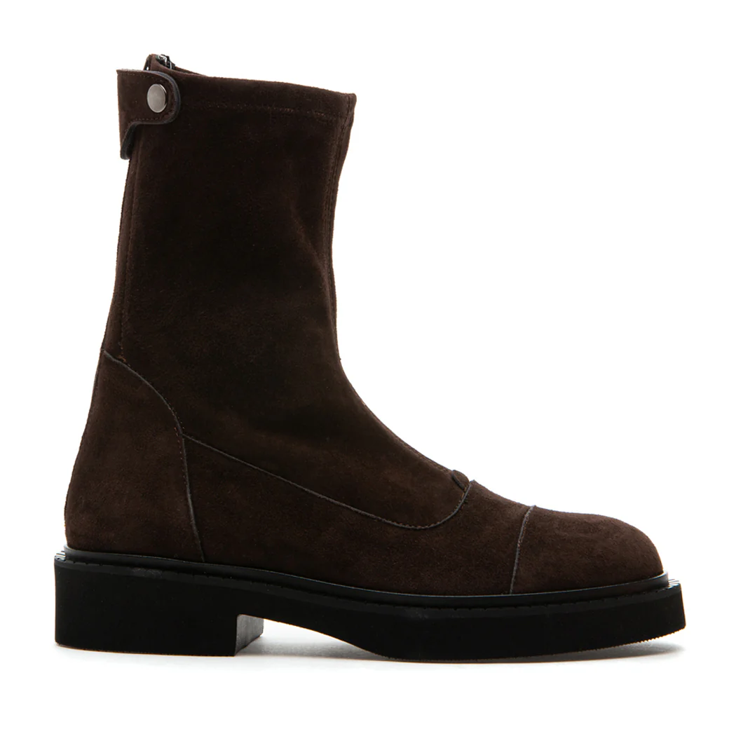 Ellen Suede Stretch Boot - Image 2