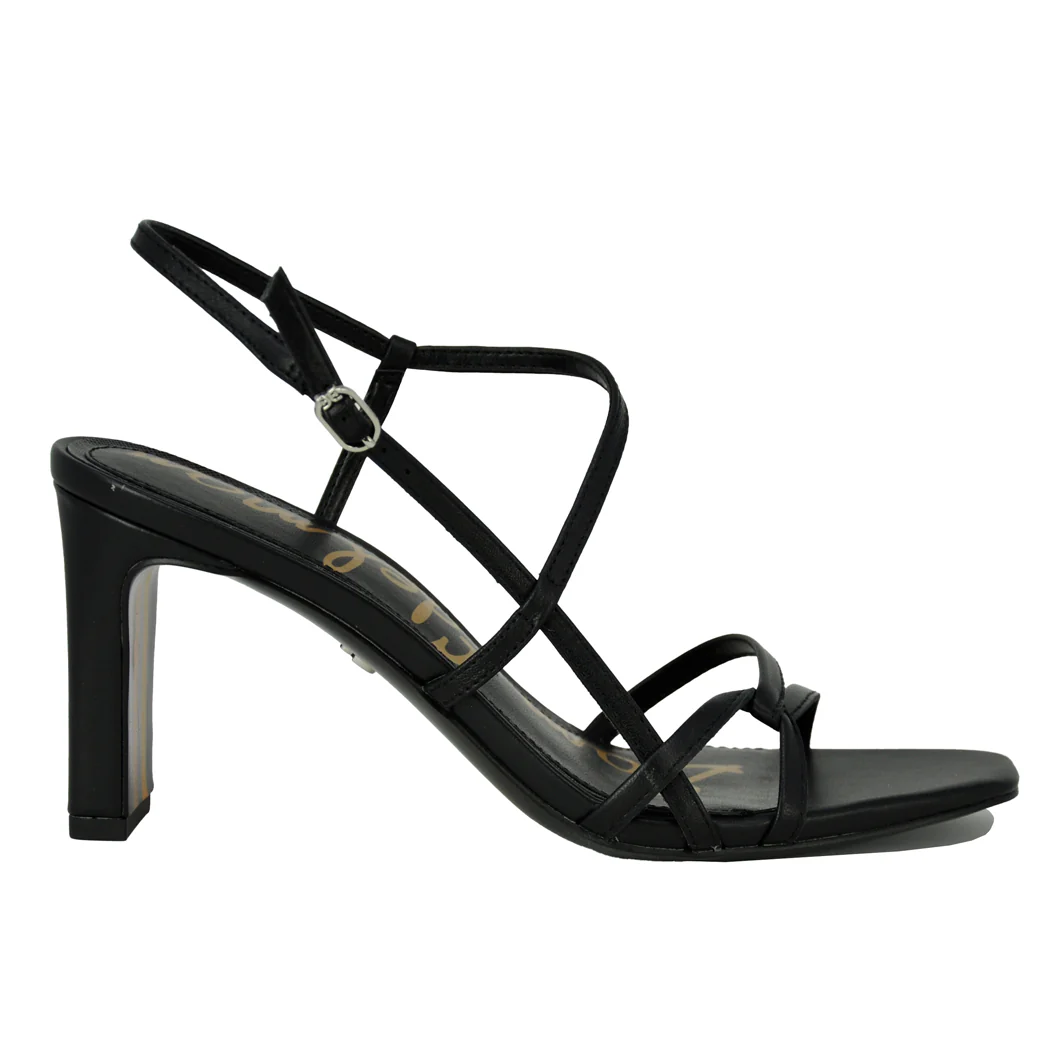 Emmie Leather Strappy Heel Sandal - Image 2
