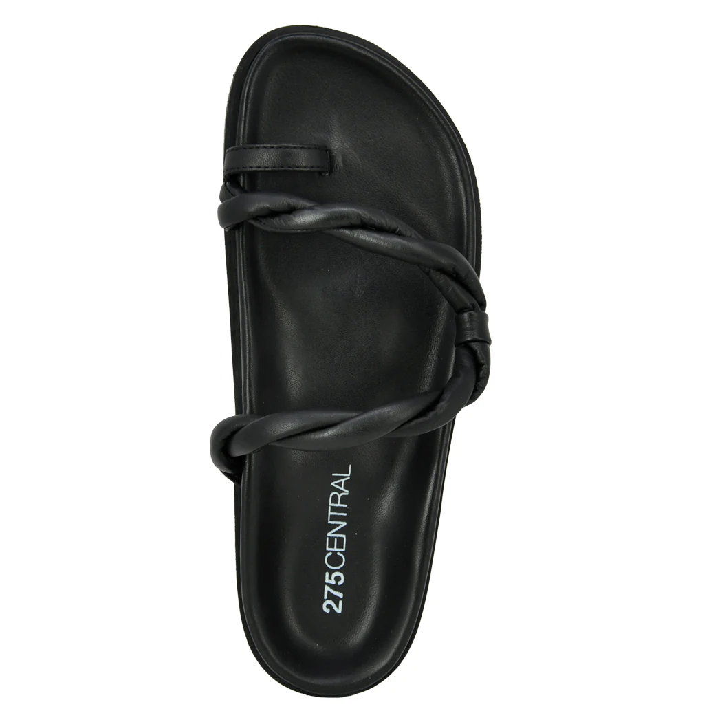Emmie Leather Footbed Flat Sandal - Image 3