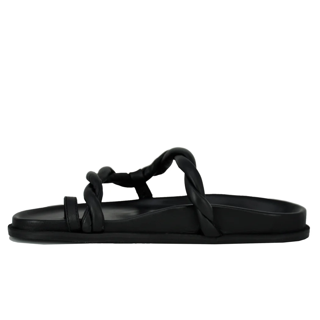 Emmie Leather Footbed Flat Sandal - Image 4