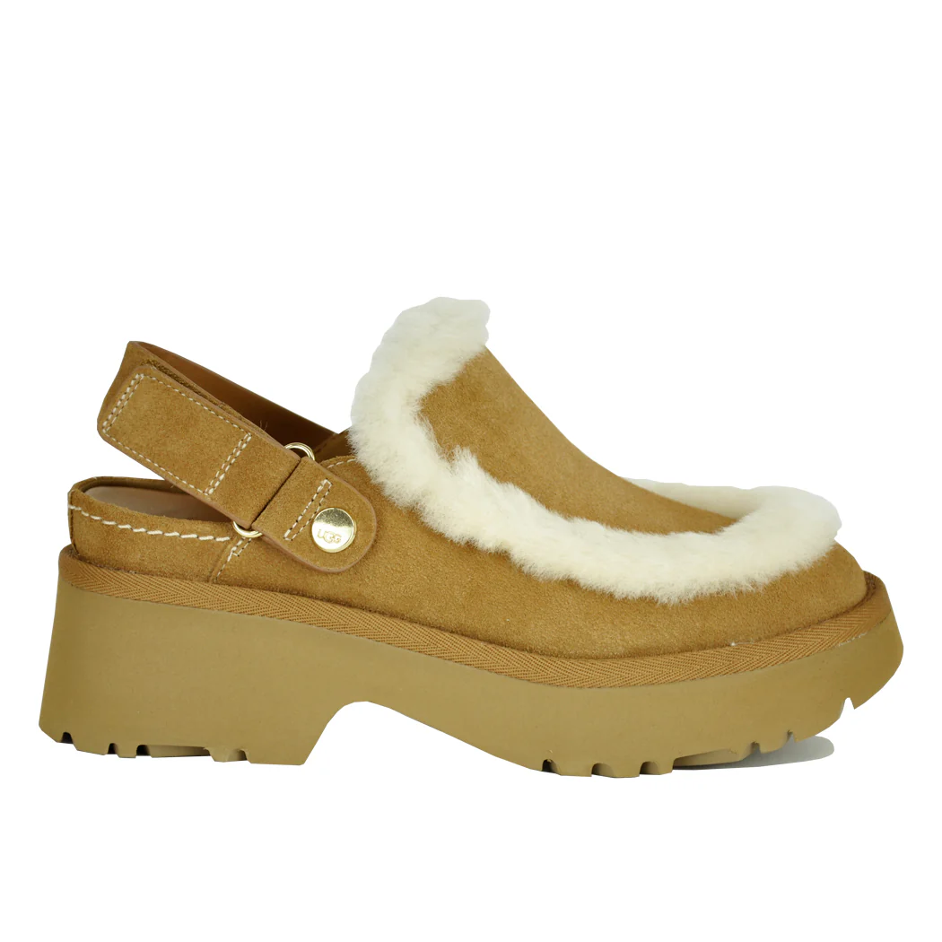 Esmee-Clog 1173331 Suede Fur Clog - Image 2