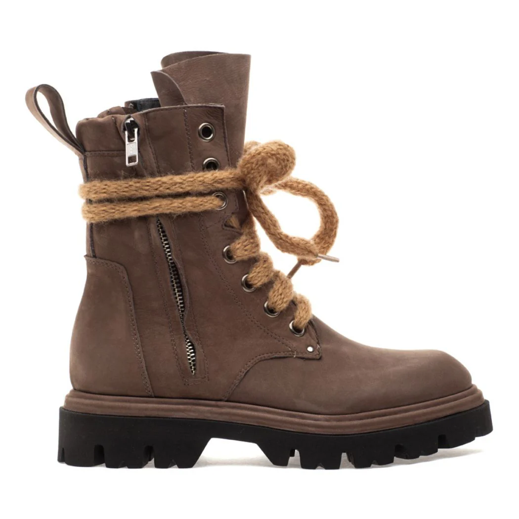 Farrah Suede Lace Up Boot - Image 3