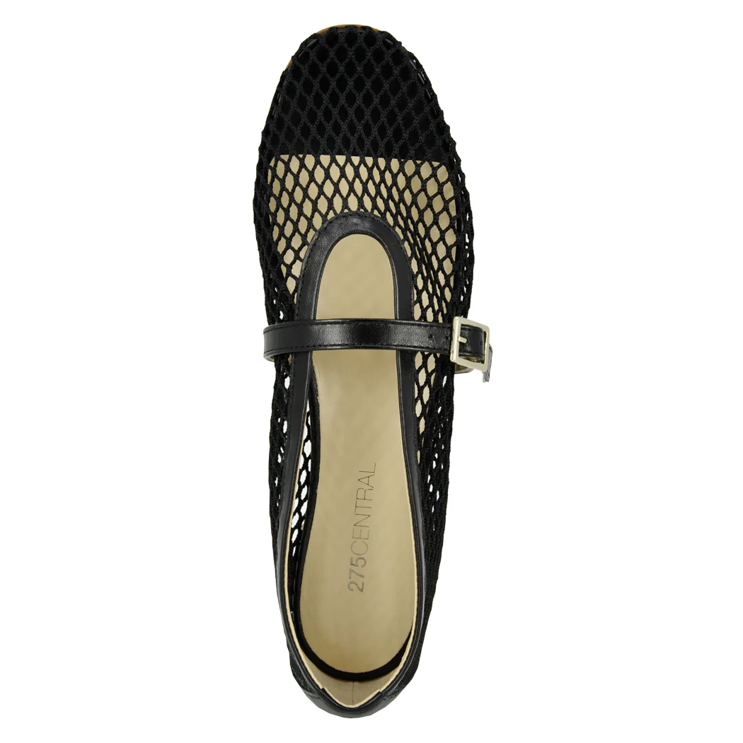 Faye Mesh Strap Ballet - Image 4