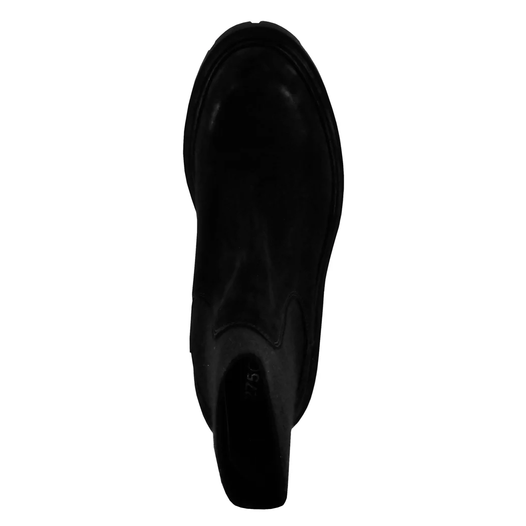 Felicity Suede Flat Bootie - Image 3