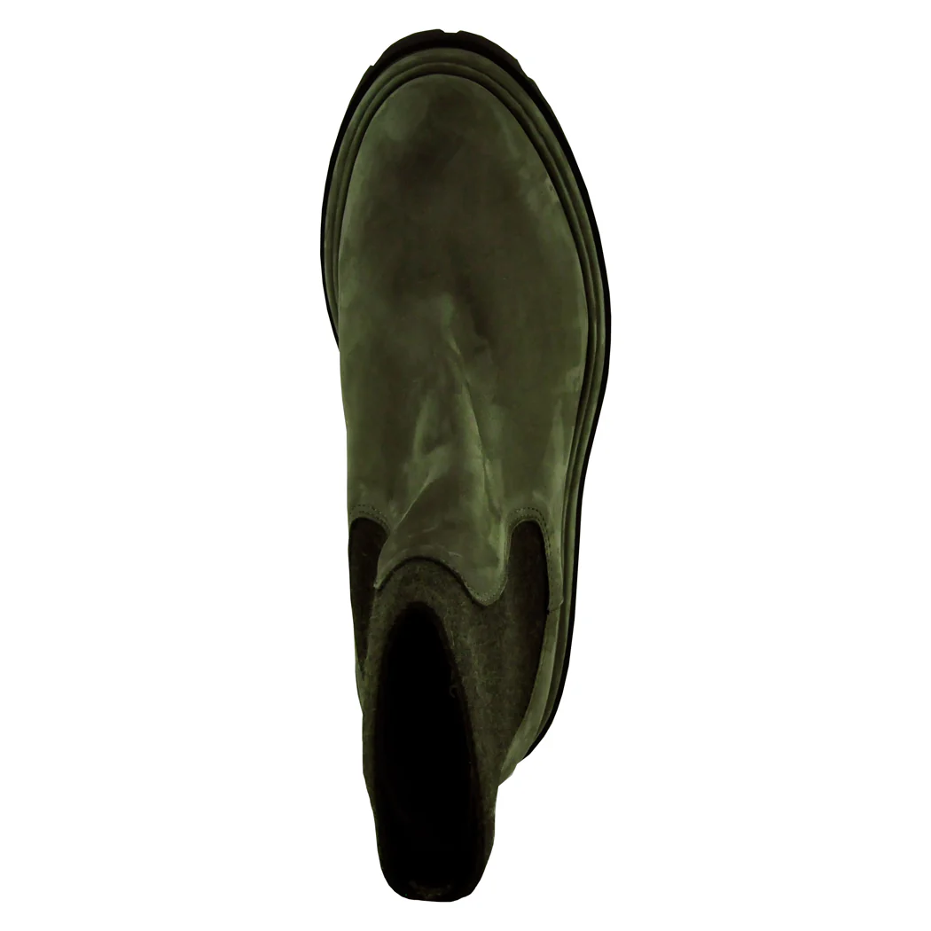 Felicity Suede Flat Bootie - Image 3