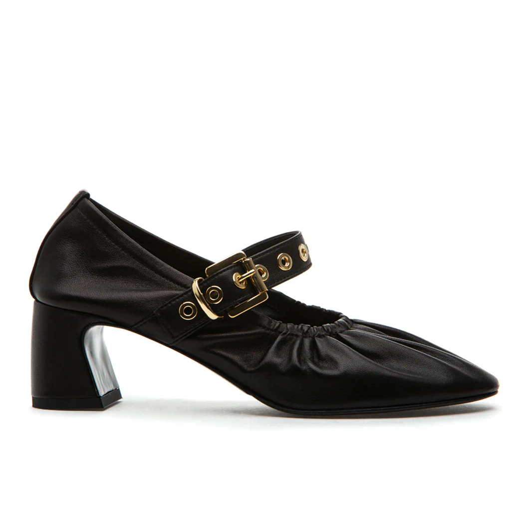 Fenix Nappa Leather Strap Pump - Image 2