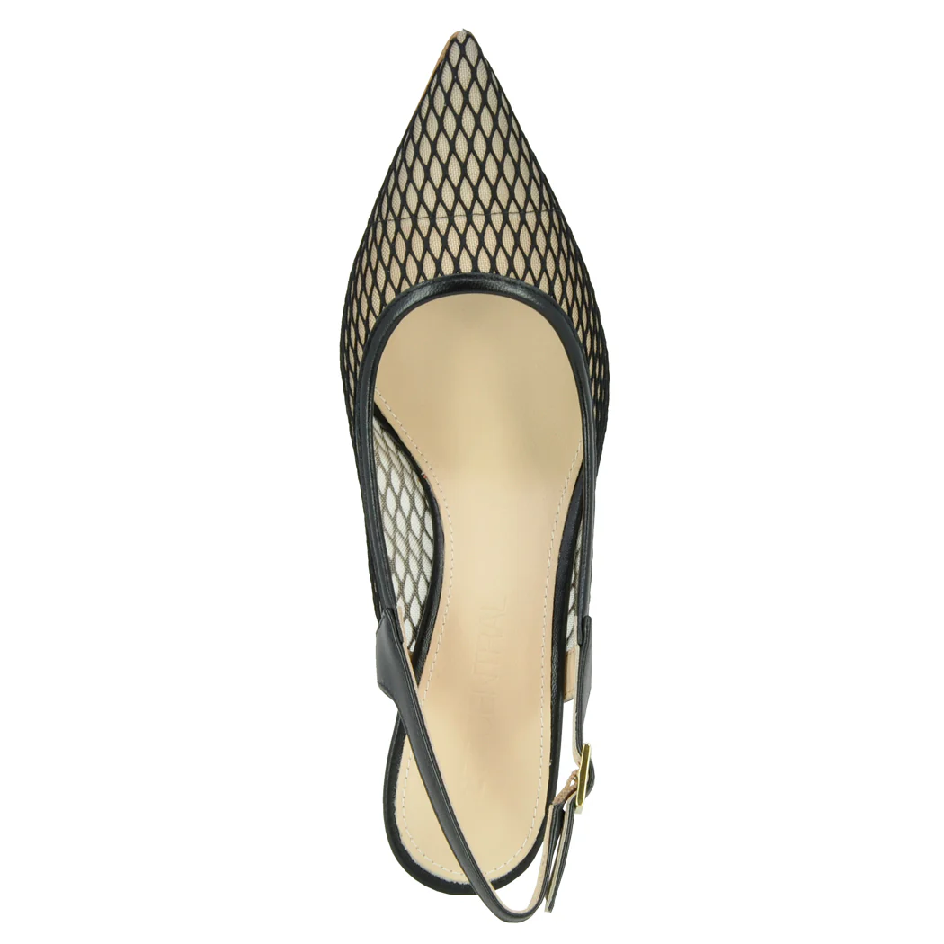 Fiona Mesh Heel Slingback - Image 3