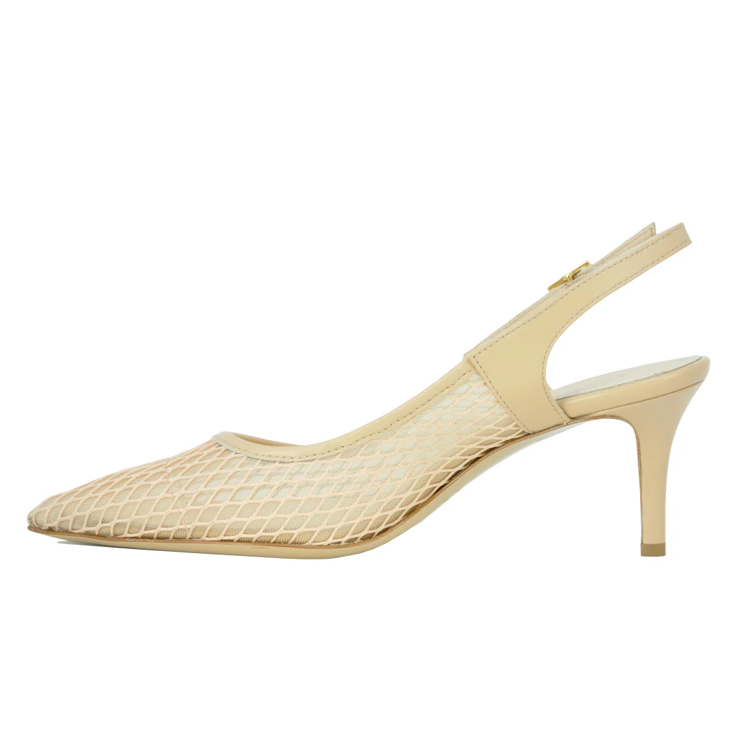 Fiona Mesh Heel Slingback - Image 4