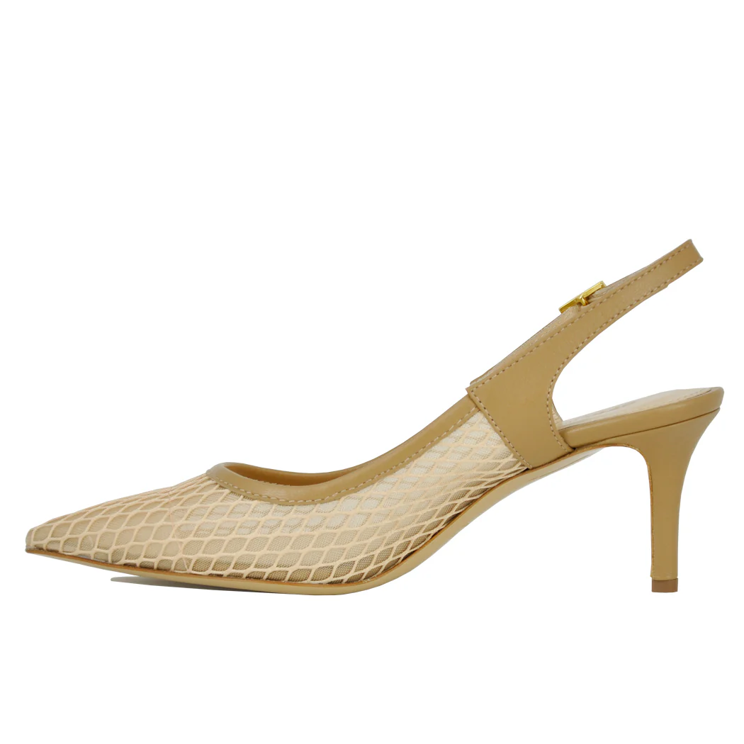 Fiona Mesh Heel Slingback - Image 4