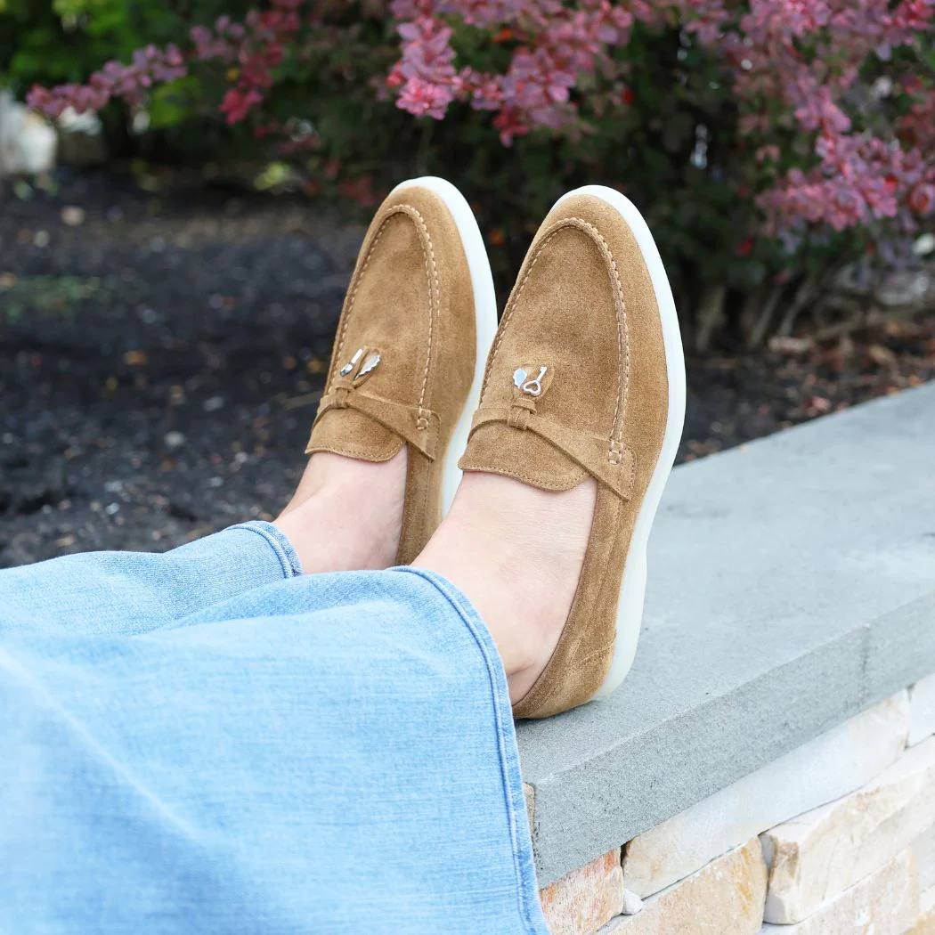 Fischer Suede Ornament Closed Loafer - Image 2