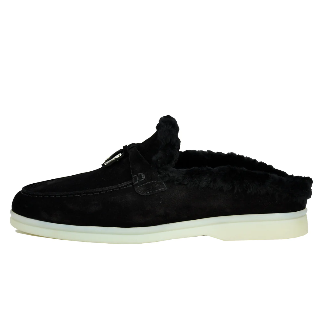 Flabingo Suede Fur Mule - Image 4