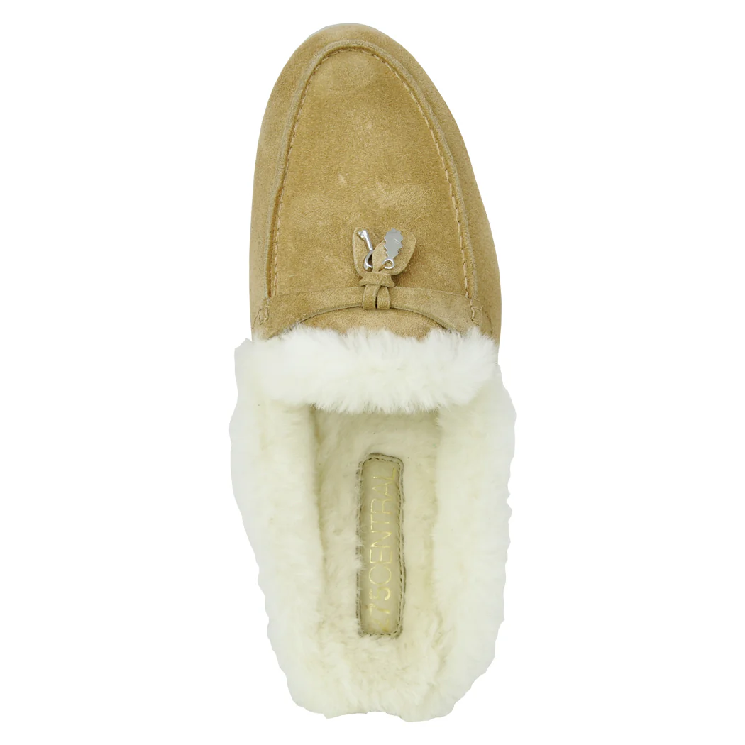 Flabingo Suede Fur Mule - Image 3