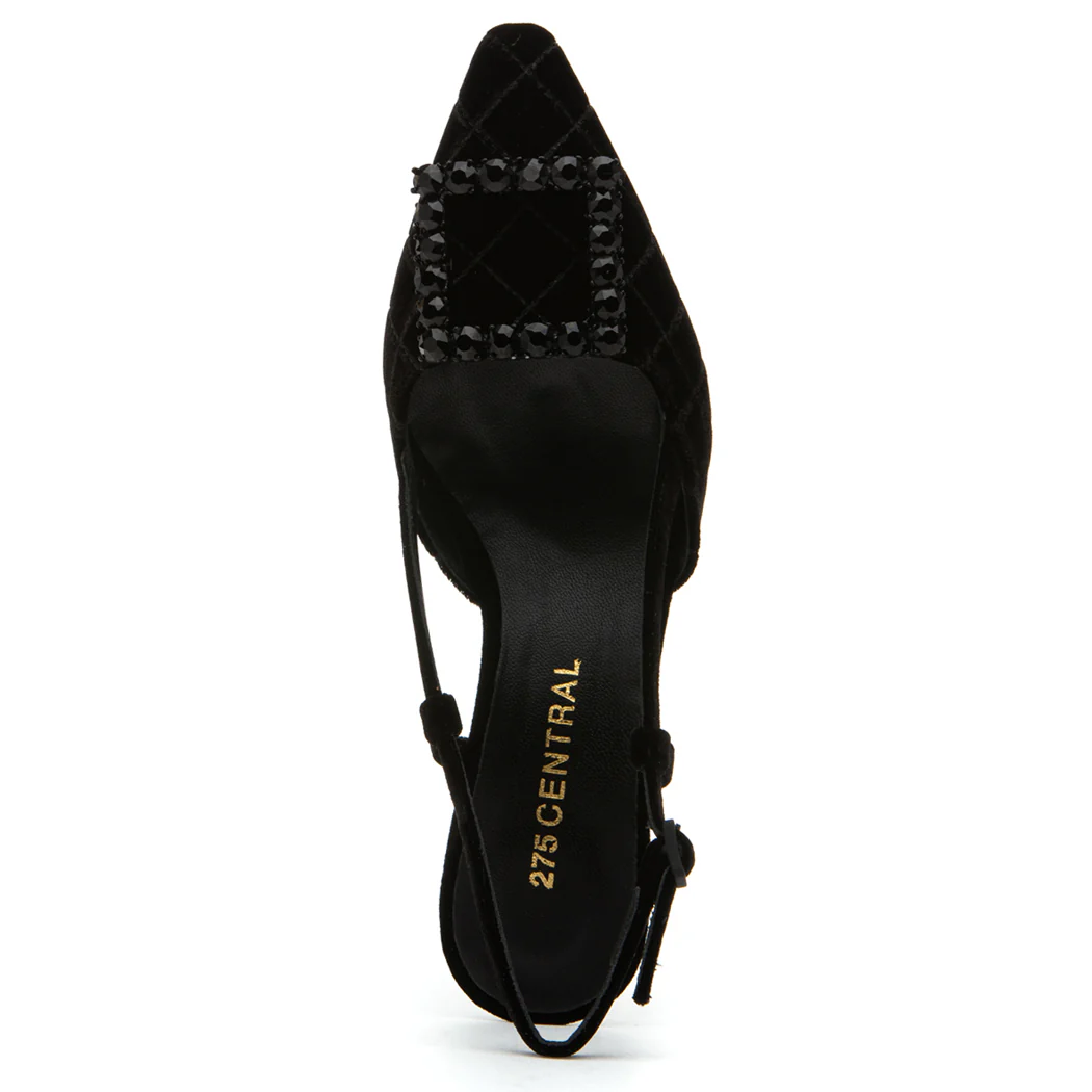 Forest Velvet Ornament Heel - Image 3