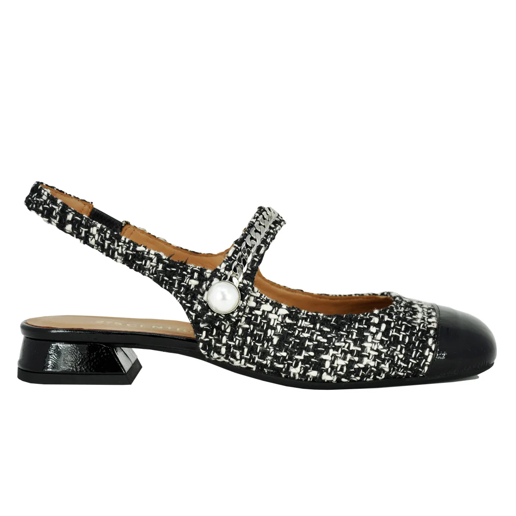 Fortich Fabric Chain Slingback - Image 2