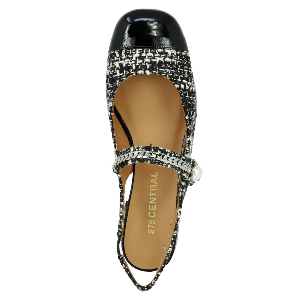 Fortich Fabric Chain Slingback - Image 3