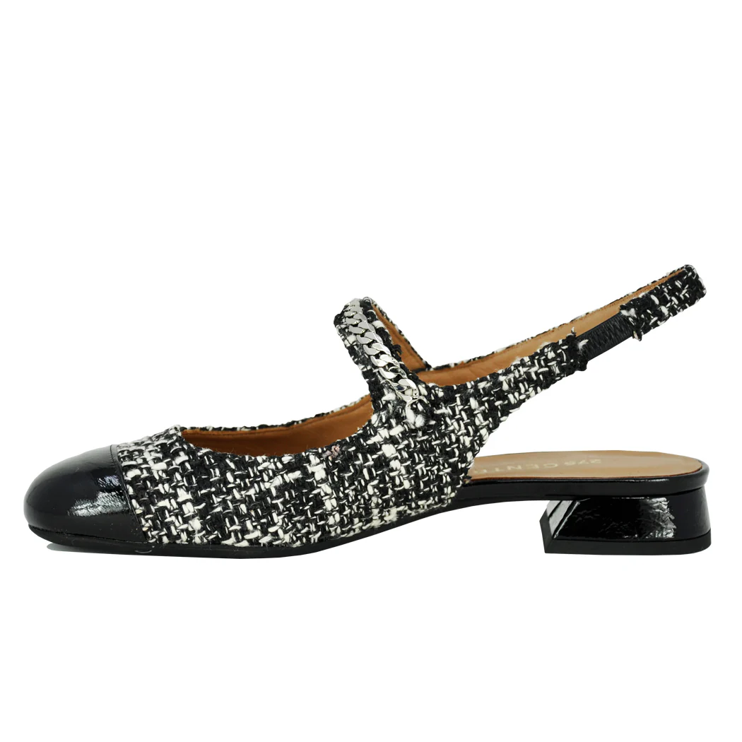 Fortich Fabric Chain Slingback - Image 4