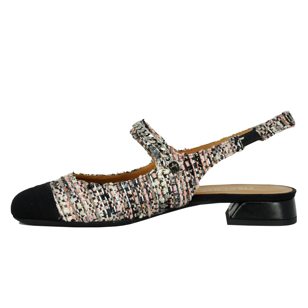 Fortich Fabric Chain Slingback - Image 4