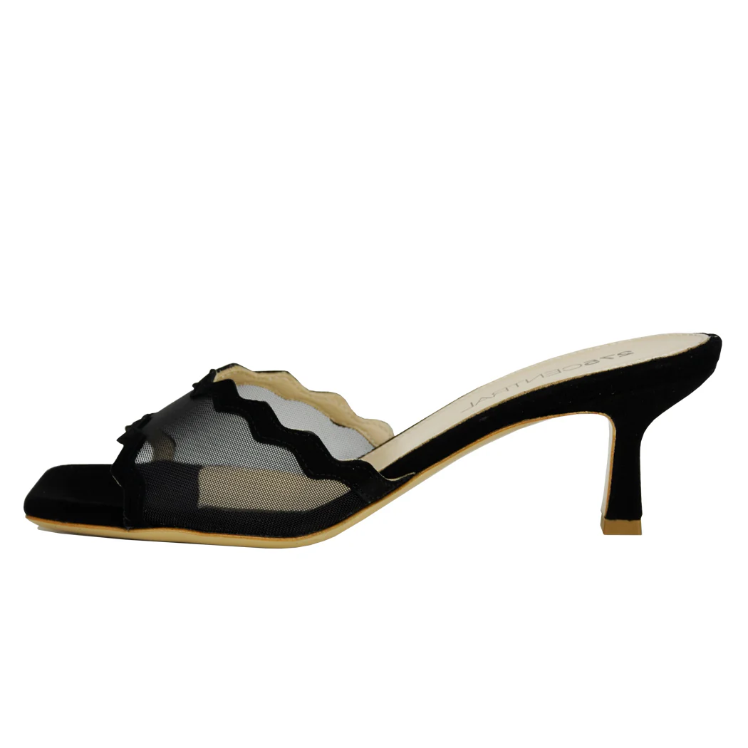 Foster Suede Mesh Heel Slide - Image 4