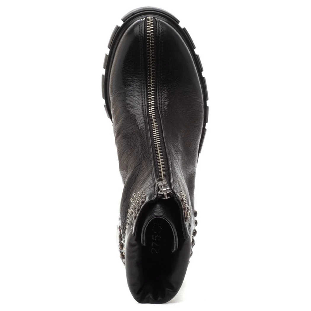 Frannie Leather Studded Boot - Image 4