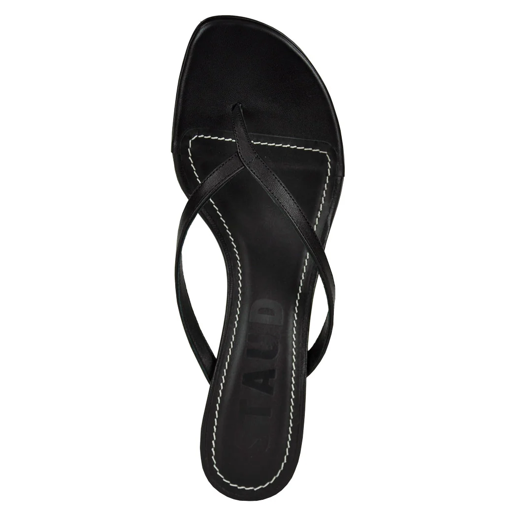 Freja Leather Thong Heel - Image 3