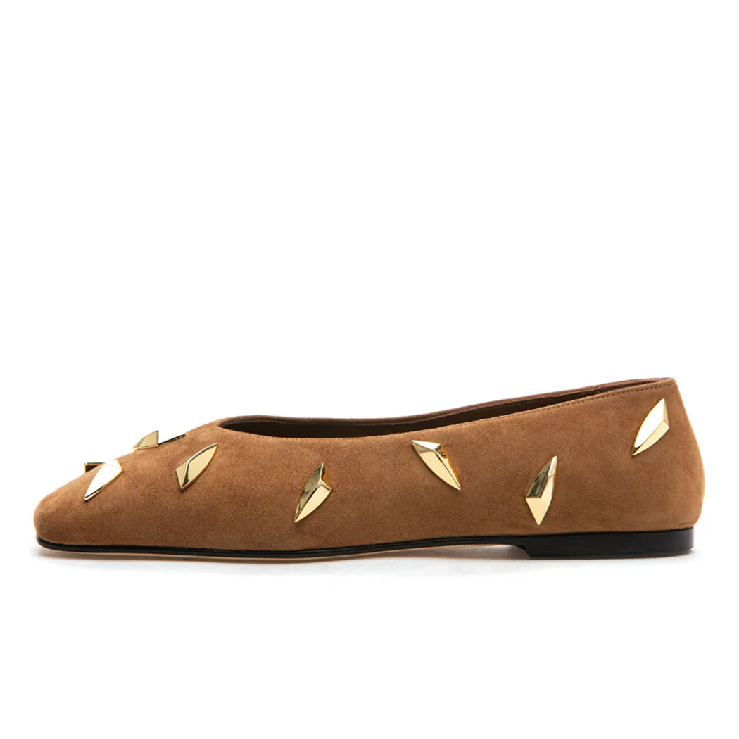 Gabrielle Suede Ornament Ballet - Image 4