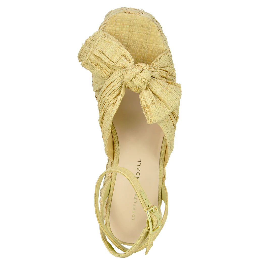 Gaby Braided Bow Platform Espadrille - Image 3